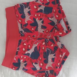 Runners love Yoga, cheetah running shorts